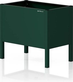 Kis palackzöld fém virágcserép kaspó: DAISY 400 x 350 x 250 mm
