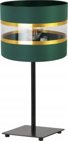 Éjjeli Asztali Lámpa Lámpabúra Elegáns Arany 20 CM