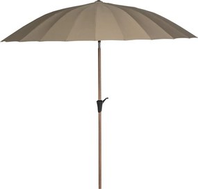 Zöld-bézs napernyő ø 280 cm Monica – WOOOD