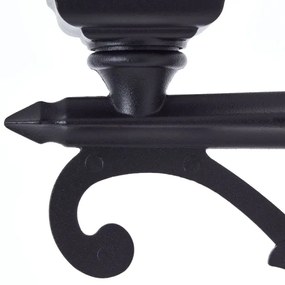 Brilliant - NISSIE kültéri lámpa, 3x E27, max. 60W, 230V, IP44, fekete