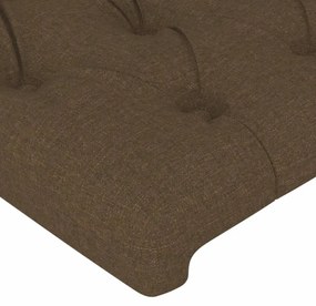 2 db sötétbarna szövet fejtámla 72 x 7 x 78/88 cm