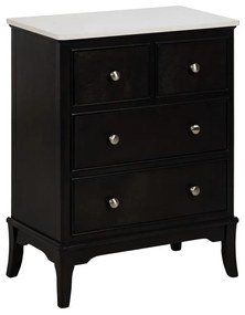 Fekete komód 60x75,5x33 cm Mods – Ixia