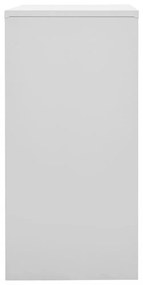 2 db világosszürke-zöld acél zárható szekrény 90 x 45 x 92,5 cm