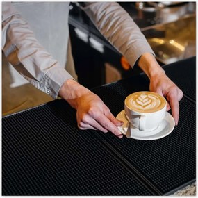 Poszterek 30x30 Barista kávé tálalás
