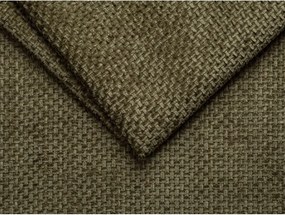 Zöld kárpitozott franciaágy ágytámla nélkül 160x200 cm Whale – Micadoni