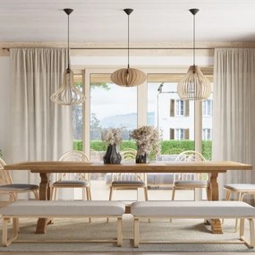 Csillár zsinóron APRILLA 1xE27/60W/230V