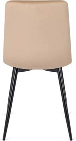 Bézs Bársony Étkezőszék. PERU Belföldi Raktárról