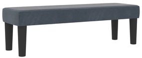 Box Spring Ágy Matraccal és Paddal Sötétszürke 120x190 cm Bársony