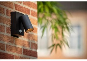 Lucide 09831/01/30 - Kültéri lámpatest érzékelővel TAYLOR 1xGU10/50W/230V IP54