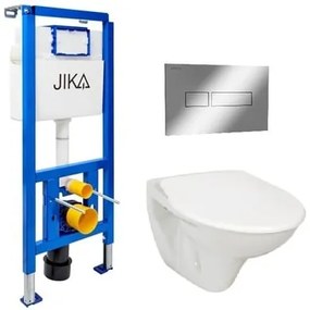 Jika Nila függesztett WC szett szárazépítéshez / előtétfalhoz való telepítéshez KMPLJIKASCS