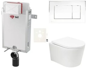 Fali WC szett SAT BREVIS befalazáshoz SIKOSZBRTOR21