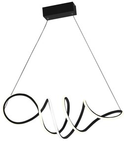 MILAGRO ML5756 LOCA Modern Led Függesztett Lámpa Fekete LED IP20