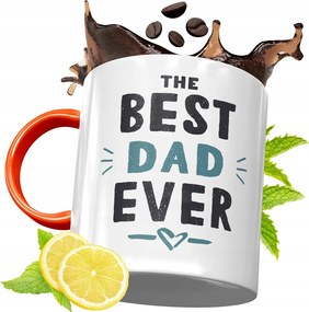 Narancssárga Bögre Apák Napjára Ajándék fényképes nyomtatással