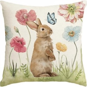 LUNBELLE len párnahuzat 45x45 cm, színes kivitel