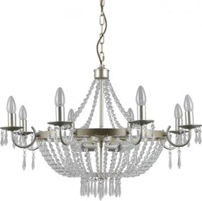 ITALUX PND-30138-8-4 CORTINA Kristály Csillár Pezsgő E14 IP20