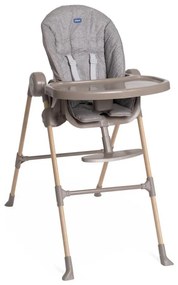 Chicco - Gyermek étkezőszék Polly Essential - szürke/barna