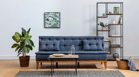 Fuoco Dark Blue kinyitható kanapé