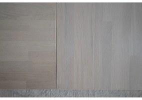 Brooklyn matt lakkozott tölgyfa hosszabbító asztallap étkezőasztalhoz - Rowico