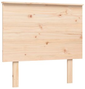 tömör fa ágy időseknek fejtámlával 100x200 cm