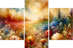 Kép - Színes rét (90x60 cm)