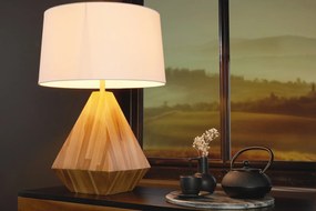 DIAMOND design teakfa asztali lámpa -60cm