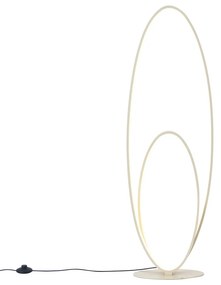 Design állólámpa bézs LED-del, 3 fokozatban szabályozható - Boomerang