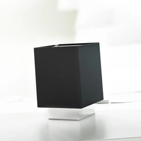 RENDL MONACO asztali lámpa fekete króm 230V LED E27 15W