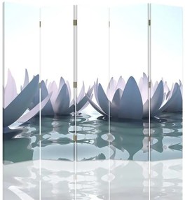 Gario Paraván Lótuszvirág Méret: 180 x 170 cm, Kivitelezés: Forgó paraván 360°