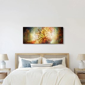 Absztrakt kép fáról (120x50 cm)