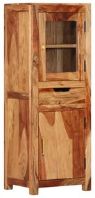 vidaXL tömör akácfa magasszekrény 40 x 34 x 110 cm