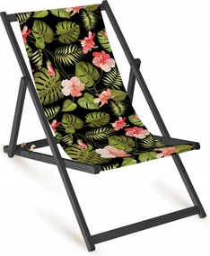 Kerti Fa Napozóágy Fullprint Nyomtatással Strapabíró Összecsukható Napozóágy