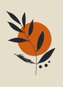 Poszter 13x18cm Élénkített Nap