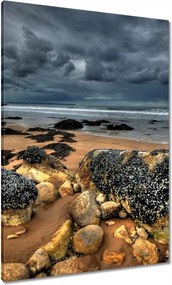 Vászonkép 70x100 Kő tengerpart Tenger