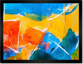 Poszterek keretben 40x30 Absztrakt Bálna