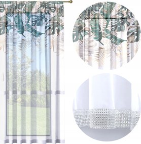 Függöny Kész 140x250 Fátyol Festett Béka Mintás 050