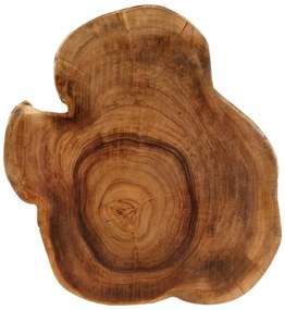 tömör akácfa dohányzóasztal 60 x 55 x 25 cm