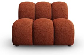 Téglavörös kanapé modul (középső rész) Lupine – Micadoni Home