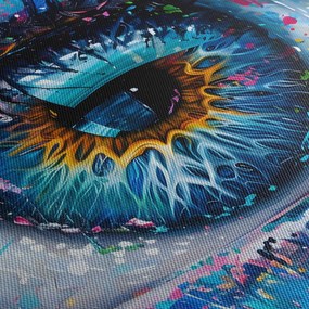 Kép - Szemfestés (órával) (90x30 cm)