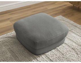 Sötétszürke buklé lábtartó Leonore – Bobochic Paris