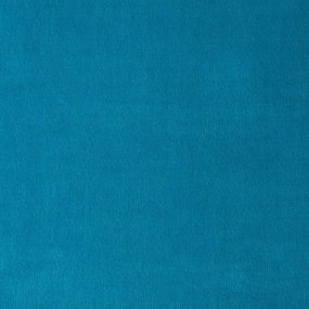 Türkiz bársony sarokkanapé (bal oldali-heverő résszel) Cube – Bonami Selection