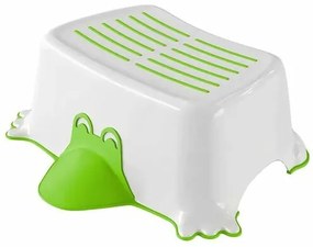 AQUALINE 366411 Duck gyermek csúszásmentesfürdőszobai lépcsőfok, zöld
