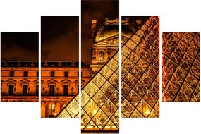 A párizsi Louvre képe (150x105 cm)