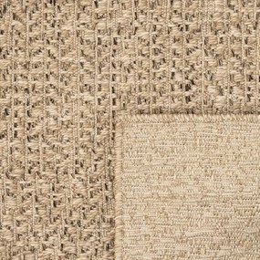 ZIZUR juta hatású beltéri és kültéri szőnyeg 200x200 cm