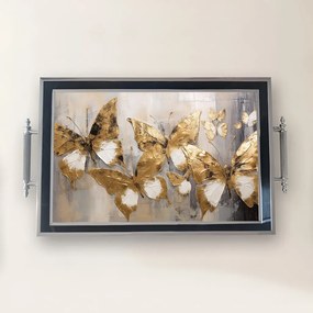 Üveg tálca, 38×24 cm – TPG9892