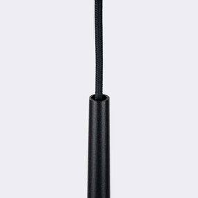 Sollux SL.1462 - Csillár zsinóron BLISS 1xG9/8W/230V fekete