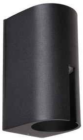 ITALUX 603-BK-9 ROVIGO Modern Kültéri Fali Lámpa Fekete LED IP44