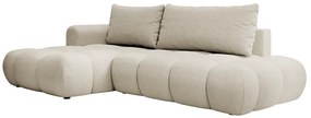 Sarokkanapé Ombre (B) (sötét bézs + fekete). 1099483