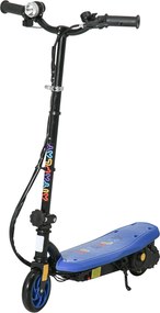 HOMCOM 120W Összecsukható Elektromos Roller 7-14 Éves Gyerekeknek 12 Km/h Maximális Sebességgel, 10 Km Maximális Hatótávolsággal - Kék | Aosom