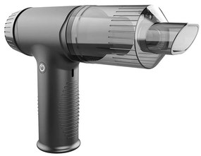 Nedis VCHHR100BK - Újratölthető kézi porszívó 2in1 90W/6000 mAh szürke/fekete