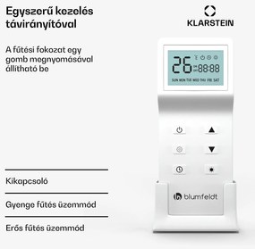 Blumfeldt Cosmic Beam infravörös fali fűtőtest, kültérre, 5 és 50 fok között, IP44, 25 m²-ig